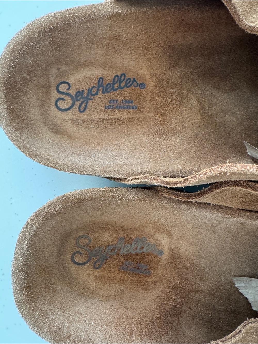 Seychelles Routine Slip-On Mules shoe feels like home 8.5 suede taupe minimalist - Picture 10 of 11